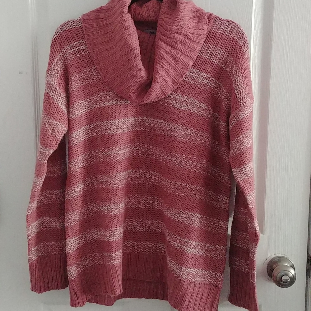 Large cowl neck sweater